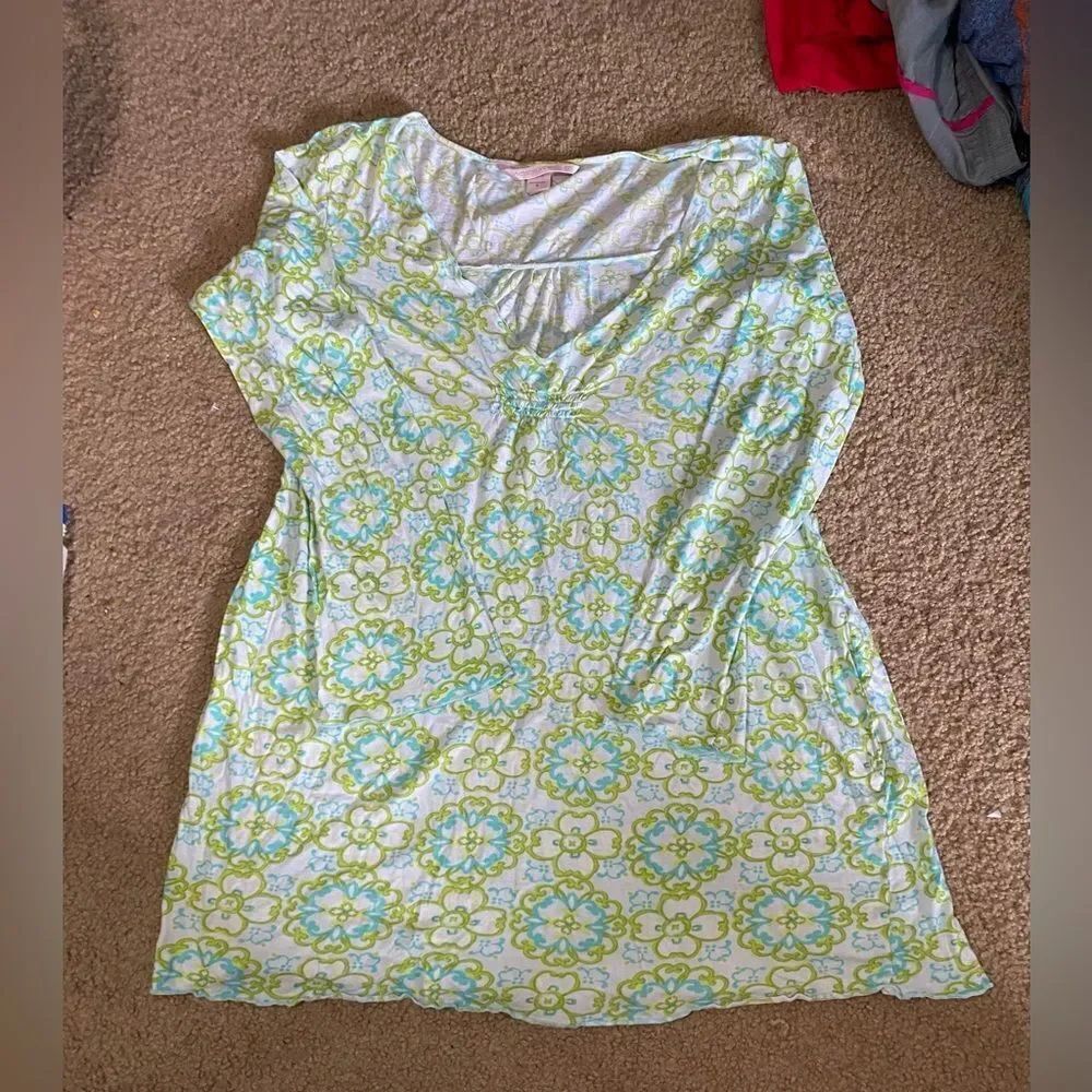 Victoria Secret Long Pajama Shirt - Picture 4 of 4